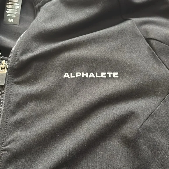 Alphalete Men's Lightweight Full Zip Jacket size medium - Picture 2 of 6
